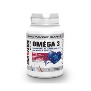 Eric Favre OMECOR 3, complément pour cœur et cerveau, 60 gélules, disponible en parapharmacie à Kénitra et sur notre parapharmacie en ligne