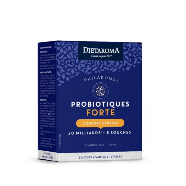 DIETAROMA Philaromal Forte, complément naturel tonique, 14 sachets, disponible en parapharmacie à Kénitra et sur notre parapharmacie en ligne