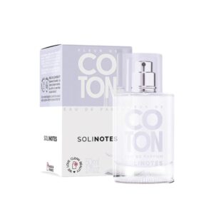 Eau de parfum Cotton Blossom 50ml Solinotes – parfum doux, floral et frais, disponible en parapharmacie à Kénitra