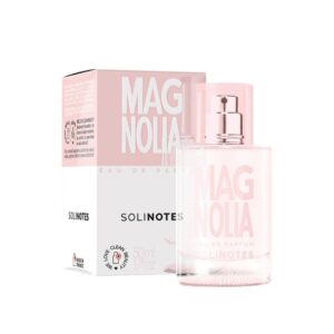 Solinotes Eau de Parfum Magnolia 50 ml, parfum floral et délicat aux notes douces de magnolia, pour une fragrance élégante et féminine, disponible en parapharmacie à Kénitra et sur notre parapharmacie en ligne