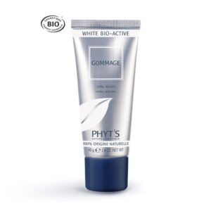 PHYT'S Gommage White Bio-Active, exfoliant éclat naturel, disponible en parapharmacie à Kénitra et sur notre parapharmacie en ligne