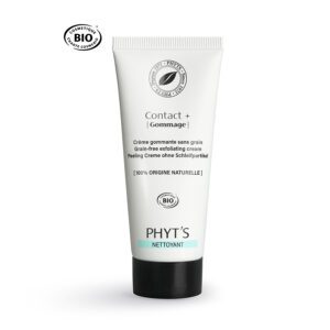 PHYT'S Gommage Contact +, exfoliant doux naturel, disponible en parapharmacie à Kénitra et sur notre parapharmacie en ligne