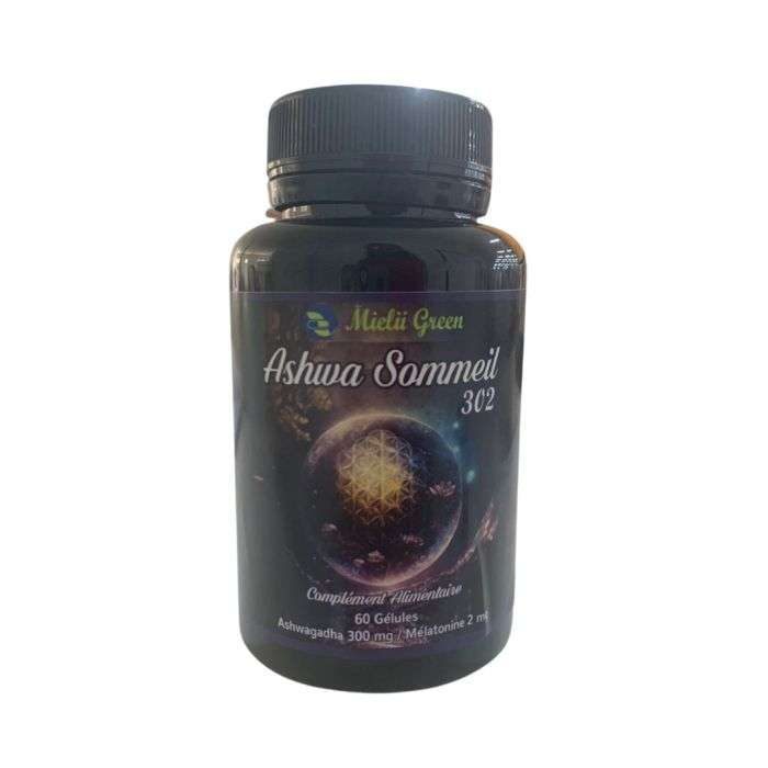 mielii-green-ashwa-sommeil-302-60-gelules Complément Mielii Green Ashwa Sommeil 302 – 60 gélules pour le sommeil, parapharmacie Kénitra et parapharmacie en ligne.