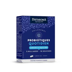 Dietaroma Philaromal Microbiotiques Quotidien Confort et Equilibre – 60 Gélules
