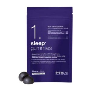 SSWLAB 1 SLEEP GUMMIES 105G 42 GUMMIES GOUT MYRTILLE