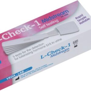 VEDA.LAB Midstream L-Check 1 Test d’ovulation 5 unités