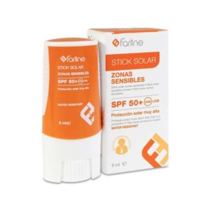 Farline Stick Solaire Zones Sensibles SPF 50+ – Protection Solaire Très Haute 9 ml