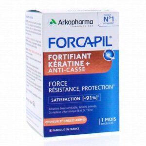 FORCAPIL FORTIFIANT KERATINE ANTI CASSE 60 GELULES