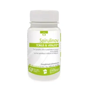 EFFINOV SPIRULINOV TONUS ET VITALITE 120 COMPRIMES