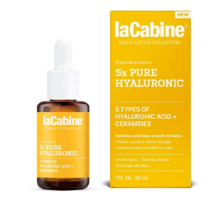 LA CABINE 5X PURE HYALURONIC AMPOULE EN SERUM 30 ML