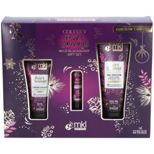 MKL GREEN NATURE COFFRET MURE SAUVAGE EDITION LIMITEE CREMA MAINS 50ML + BAUME A LEVRES 4G + GEL DOUCHE 100ML