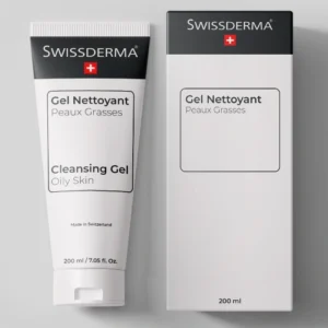 SWISSDERMA GEL NETTOYANT PEAUX GRASSES 200 ML