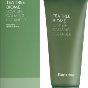 FARMSTAY TEA TREE BIOME LOW PH CALMING CLEANSER 180 ML