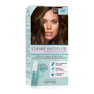 CLEARE INSTITUTE COLORATION CHEVEUX PERMANATE SANS AMMONIAQUE 5.0 BRUN CLAIR
